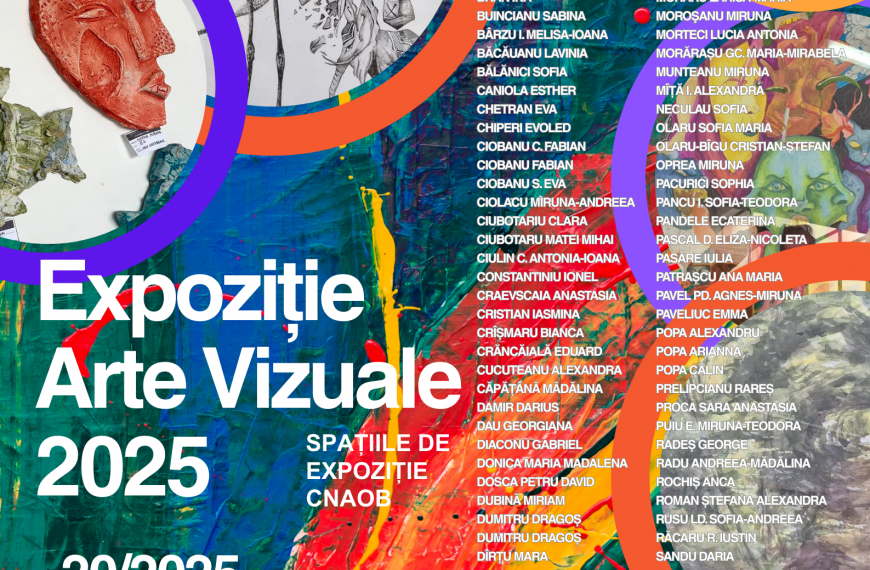 Expoziția elevilor de la Colegiul Național de Artă „Octav Băncilă” Iași – Zilele Școlii și Magia Sărbătorilor 2025