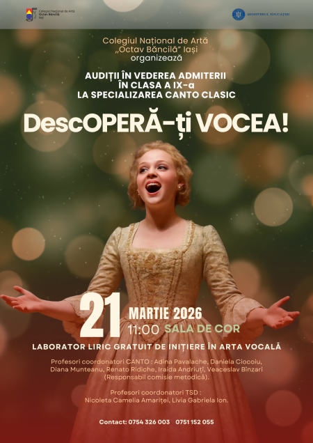 Descopera-ti Vocea - no.1